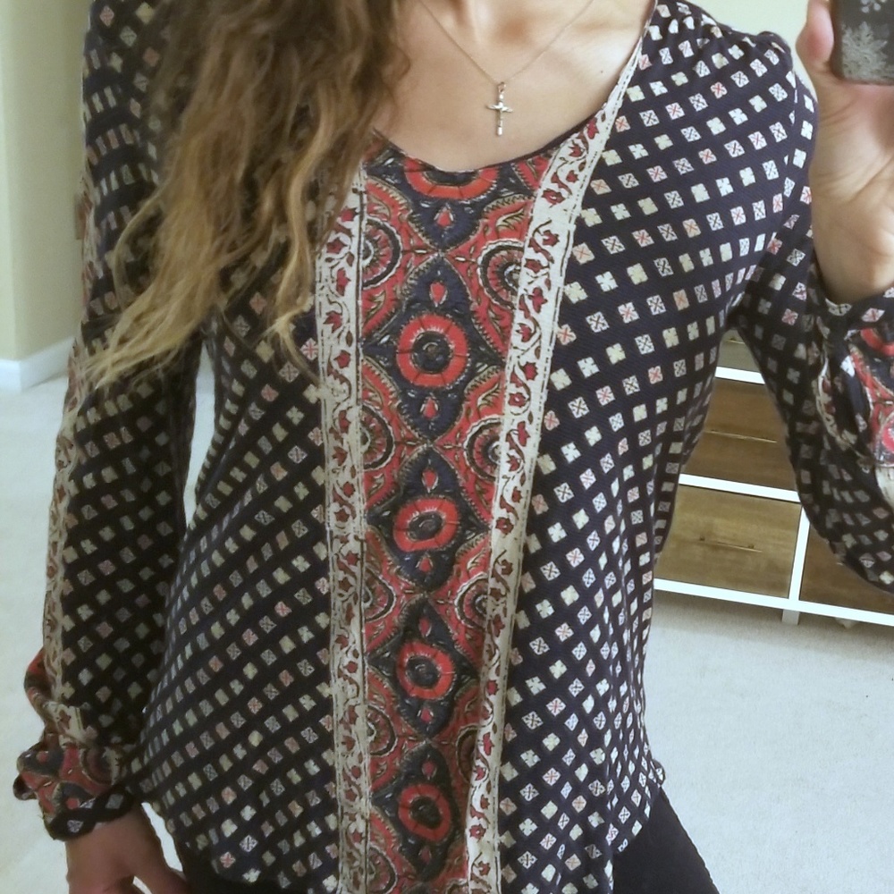 Lucky Brand Print Shirt